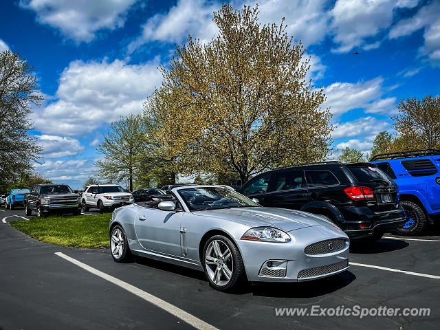 Jaguar XKR spotted in Franklin, Indiana