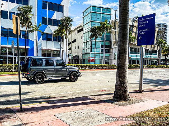 Mercedes 4x4 Squared spotted in Miami Beach, Florida