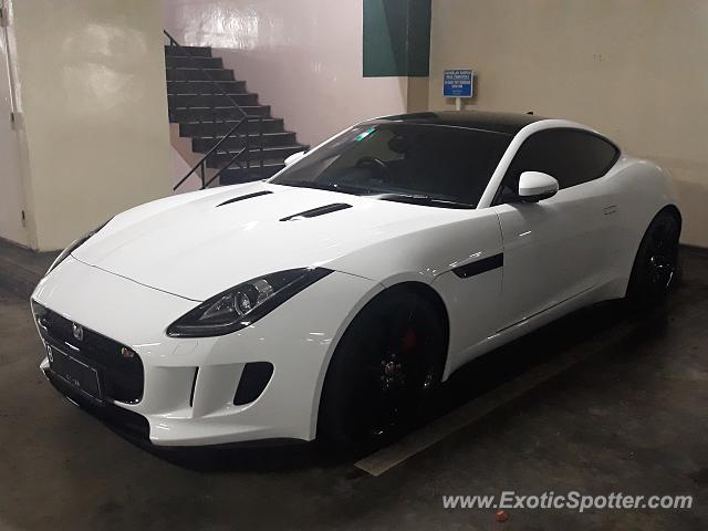 Jaguar F-Type spotted in Jakarta, Indonesia