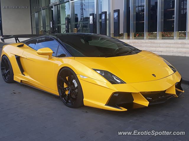 Lamborghini Gallardo spotted in Jakarta, Indonesia