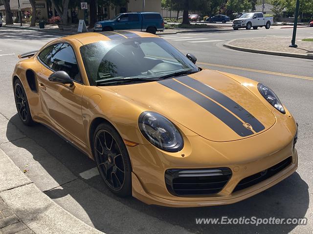 Porsche 911 Turbo spotted in Pleasanton, California