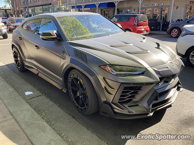 Lamborghini Urus spotted in Pleasanton, California