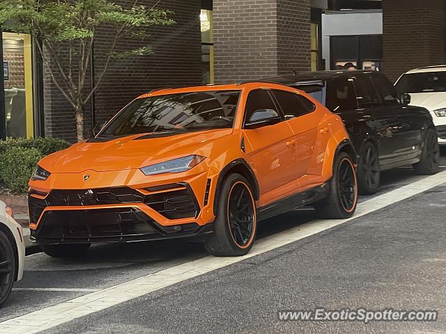 Lamborghini Urus spotted in Atlanta, Georgia