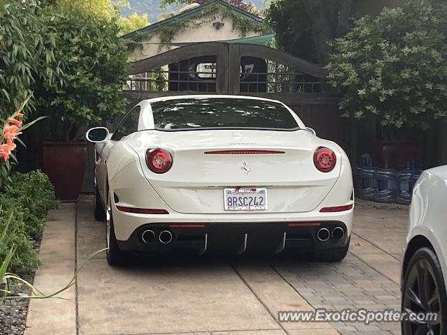 Ferrari California spotted in Pleasanton, California