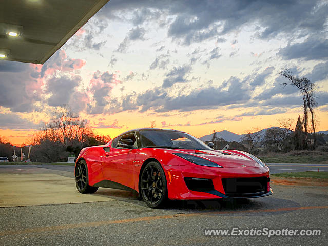 Lotus Evora spotted in Goode, Virginia