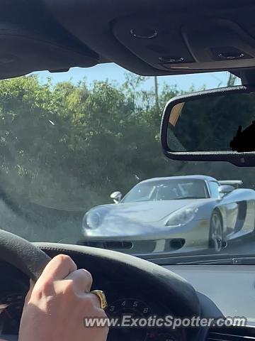 Porsche Carrera GT spotted in Woodside, California