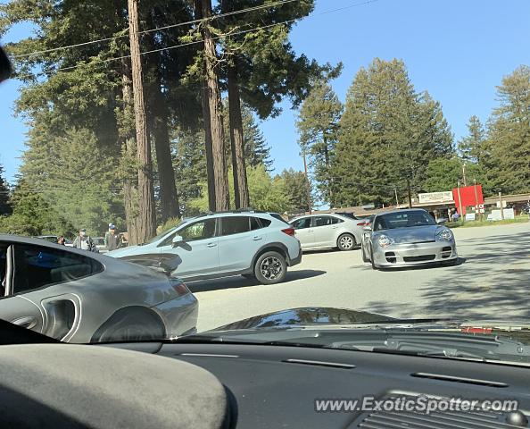 Porsche 911 GT2 spotted in Woodside, California