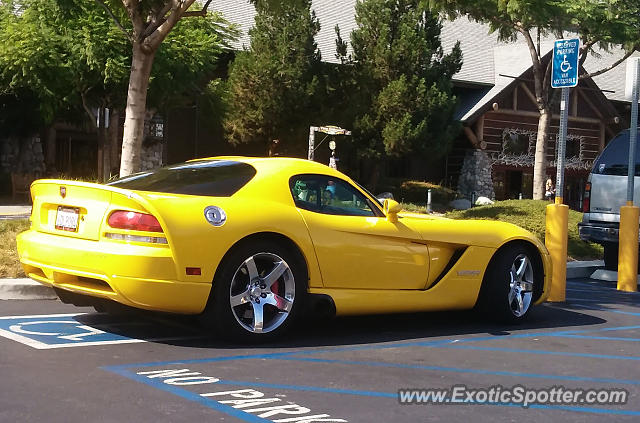 Dodge Viper spotted in Rancho Cucamonga, California