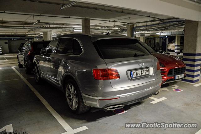 Bentley Bentayga spotted in Wrocław, Poland