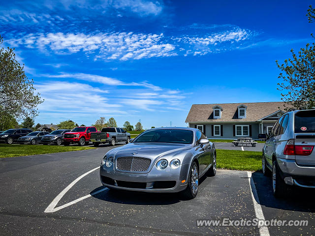 Bentley Continental spotted in Franklin, Indiana