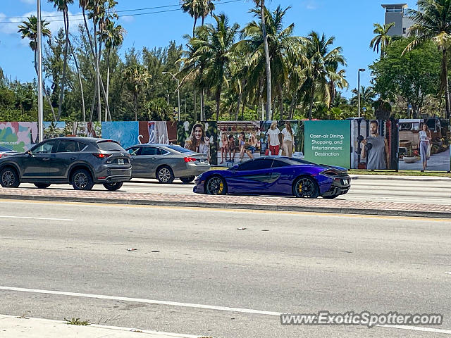 Mclaren 570S spotted in Miami, Florida