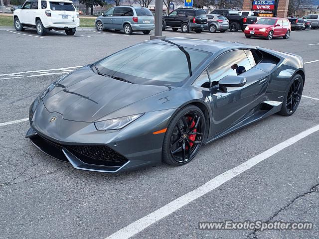 Lamborghini Huracan spotted in Missoula, Montana