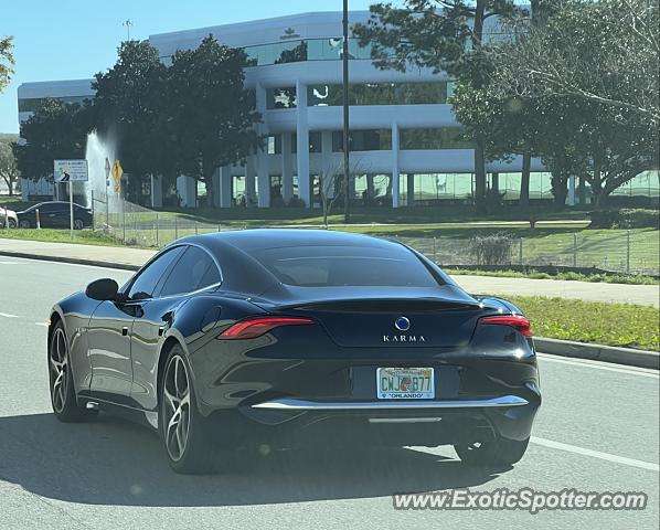 Fisker Karma spotted in Jacksonville, Florida