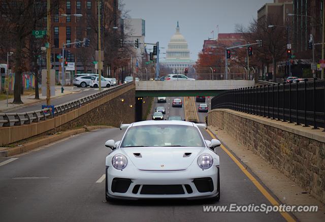 Porsche 911 GT3 spotted in Washington DC, Maryland