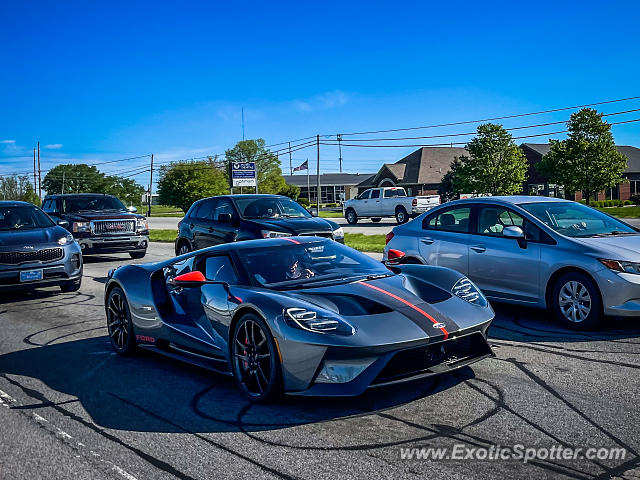 Ford GT spotted in Franklin, Indiana