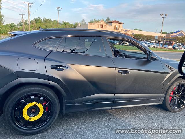 Lamborghini Urus spotted in Lynchburg, Virginia