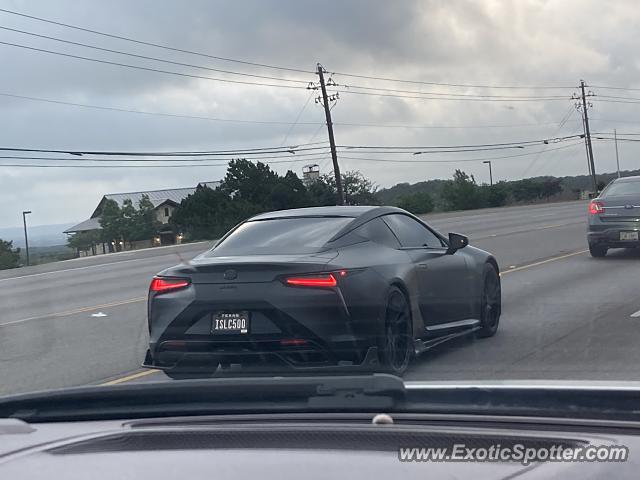 Lexus LC 500 spotted in Austin, Texas