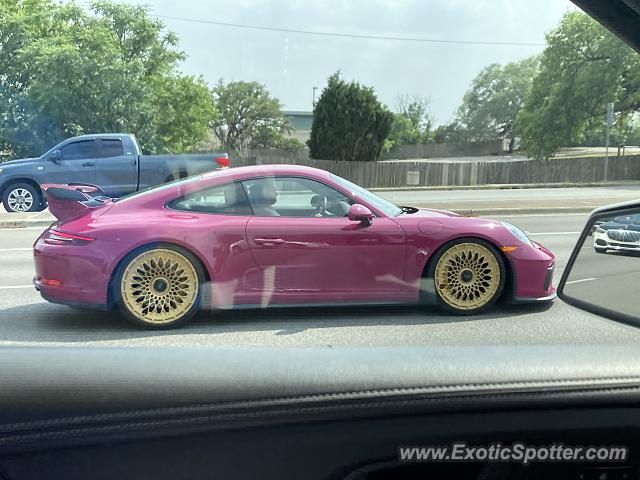Porsche 911 GT3 spotted in Austin, Texas