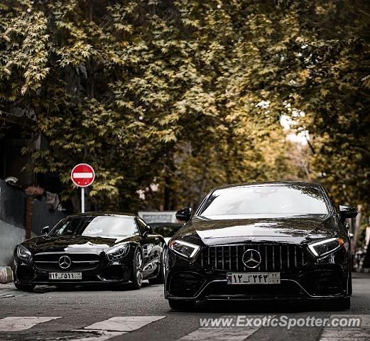 Mercedes AMG GT spotted in Tehran, Iran