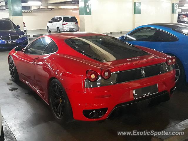 Ferrari F430 spotted in Jakarta, Indonesia