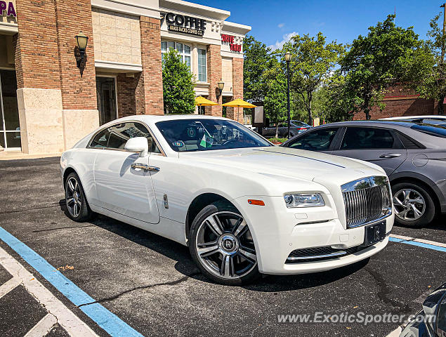 Rolls-Royce Wraith spotted in Jacksonville, Florida