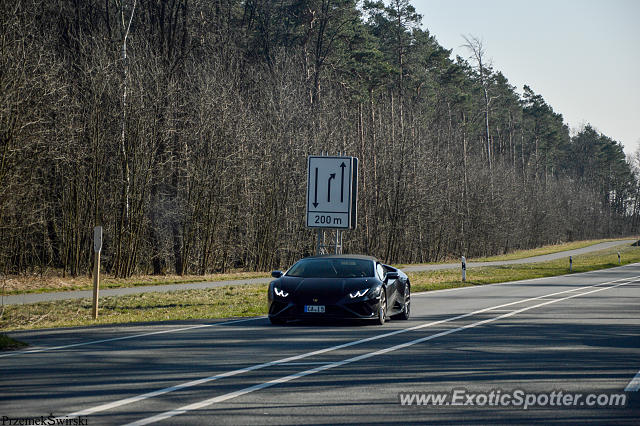 Lamborghini Huracan spotted in Cottbus, Germany