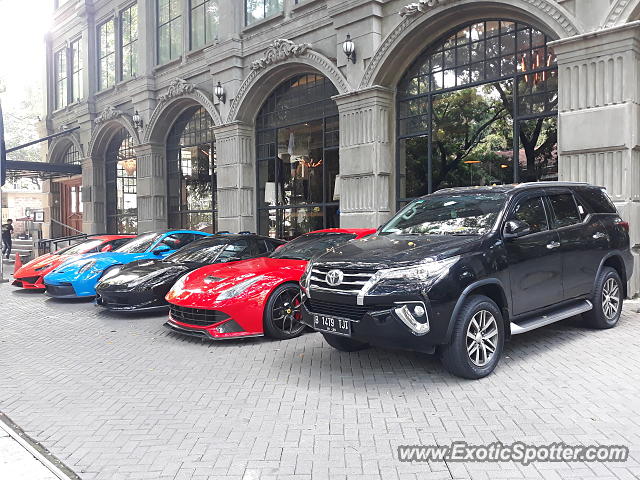 Ferrari F12 spotted in Jakarta, Indonesia