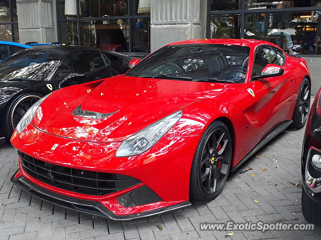 Ferrari F12 spotted in Jakarta, Indonesia