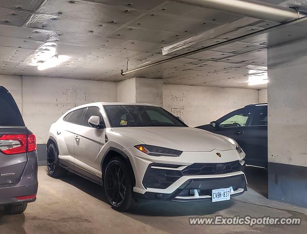 Lamborghini Urus spotted in Toronto, Canada