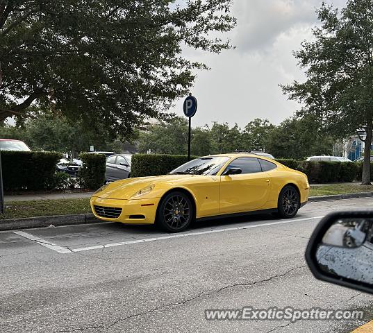 Ferrari 612 spotted in Winter Park, Florida