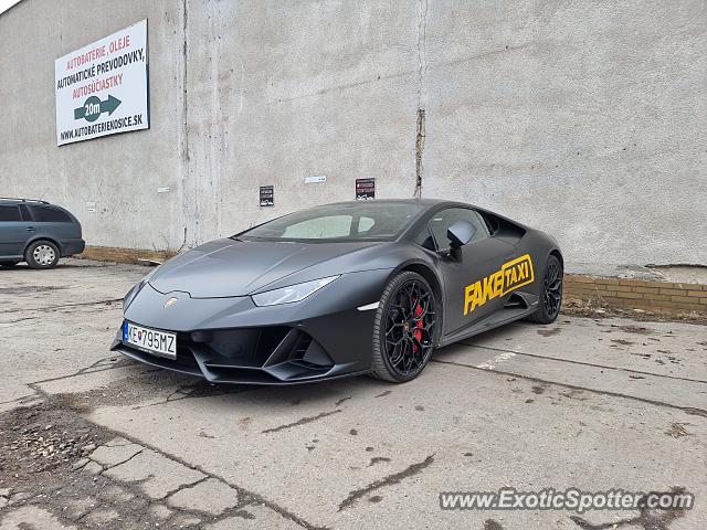 Lamborghini Huracan spotted in Košice, Slovakia