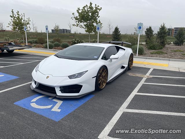 Lamborghini Huracan spotted in Lehi, Utah