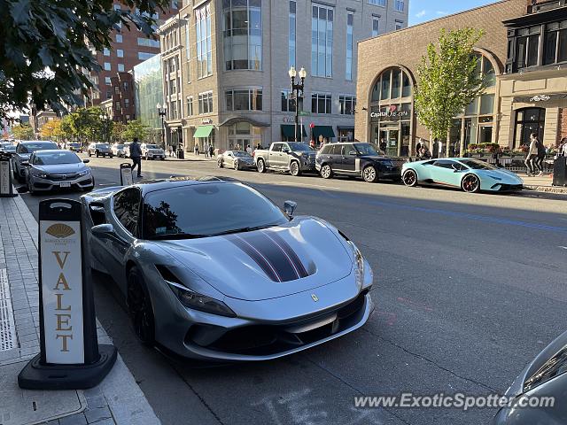 Ferrari F8 Tributo spotted in Boston, Massachusetts