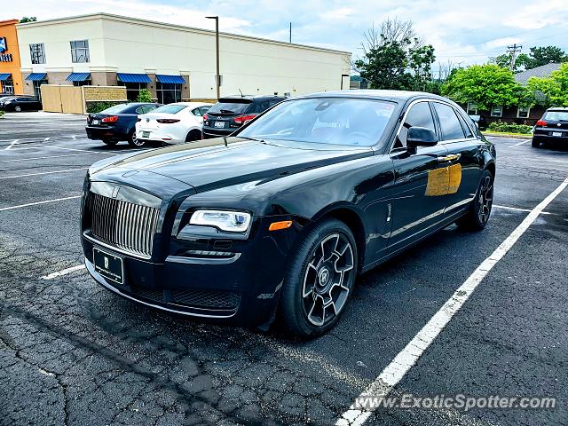 Rolls-Royce Ghost spotted in Cincinnati, Ohio