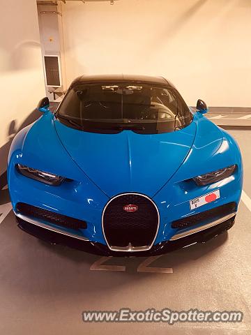 Bugatti Chiron spotted in Dubai, United Arab Emirates