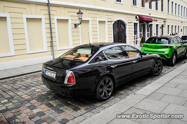 Maserati Quattroporte spotted in Dresden, Germany