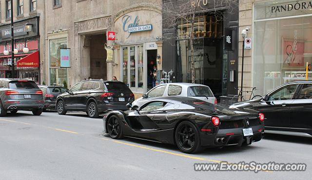 Ferrari LaFerrari spotted in Montreal, Canada