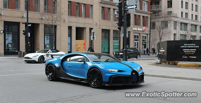 Bugatti Chiron spotted in Montreal, Canada