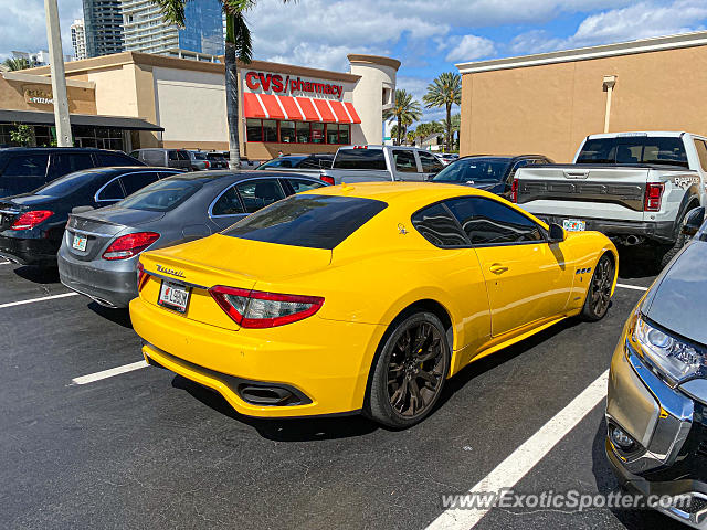 Maserati GranTurismo spotted in Sunny Isles, Florida