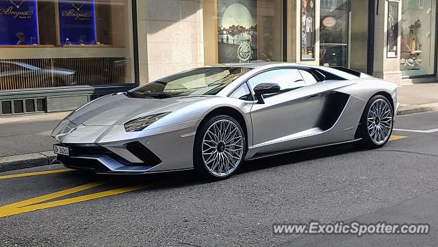 Lamborghini Aventador spotted in Zurich, Switzerland