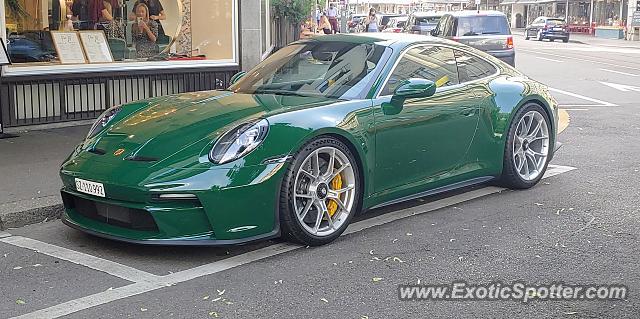 Porsche 911 GT3 spotted in Zurich, Switzerland