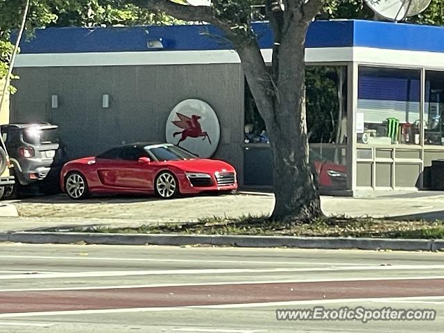 Audi R8 spotted in Boca Raton, Florida
