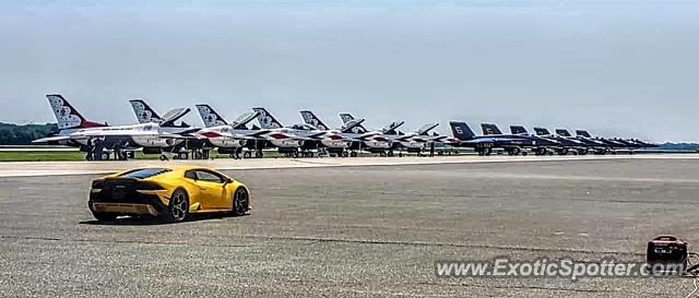 Lamborghini Huracan spotted in Somewhere in NJ, New Jersey
