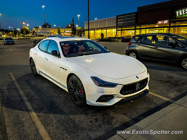 Maserati Ghibli spotted in Bloomington, Indiana