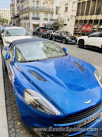 Aston Martin Vanquish spotted in Paris, France