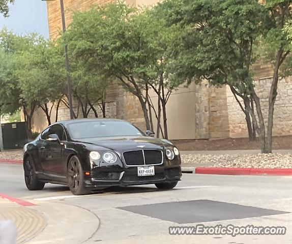 Bentley Continental spotted in Austin, Texas