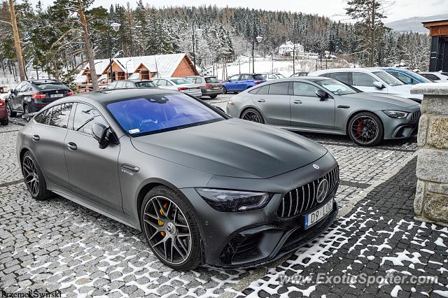Mercedes AMG GT spotted in Karpacz, Poland