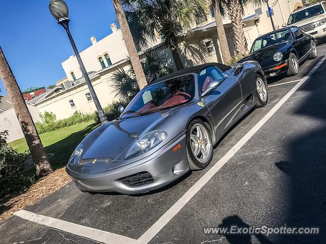 Ferrari 360 Modena spotted in Amelia Island, Florida