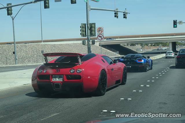 Bugatti Veyron spotted in Henderson, Nevada