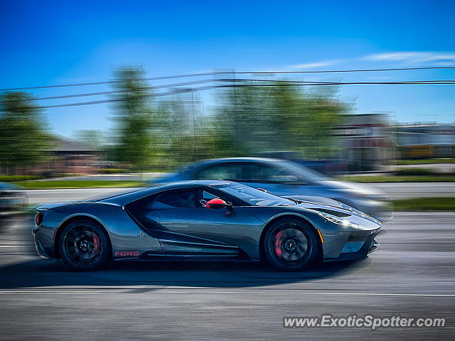 Ford GT spotted in Franklin, Indiana